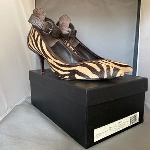 Donna Karen Alexis Pump w/ Ankle Strap